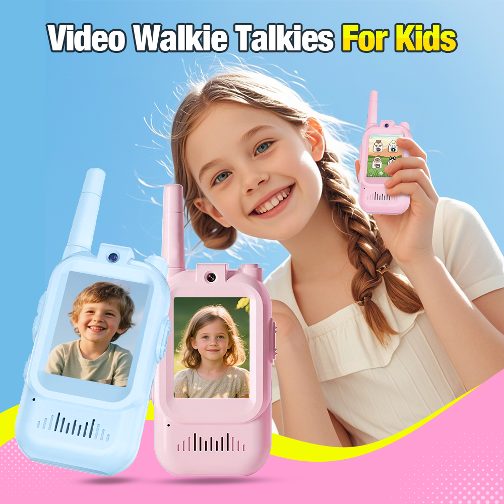 Toys For Kids Video - Kids Rechargeable Video Walkie Talkies 2