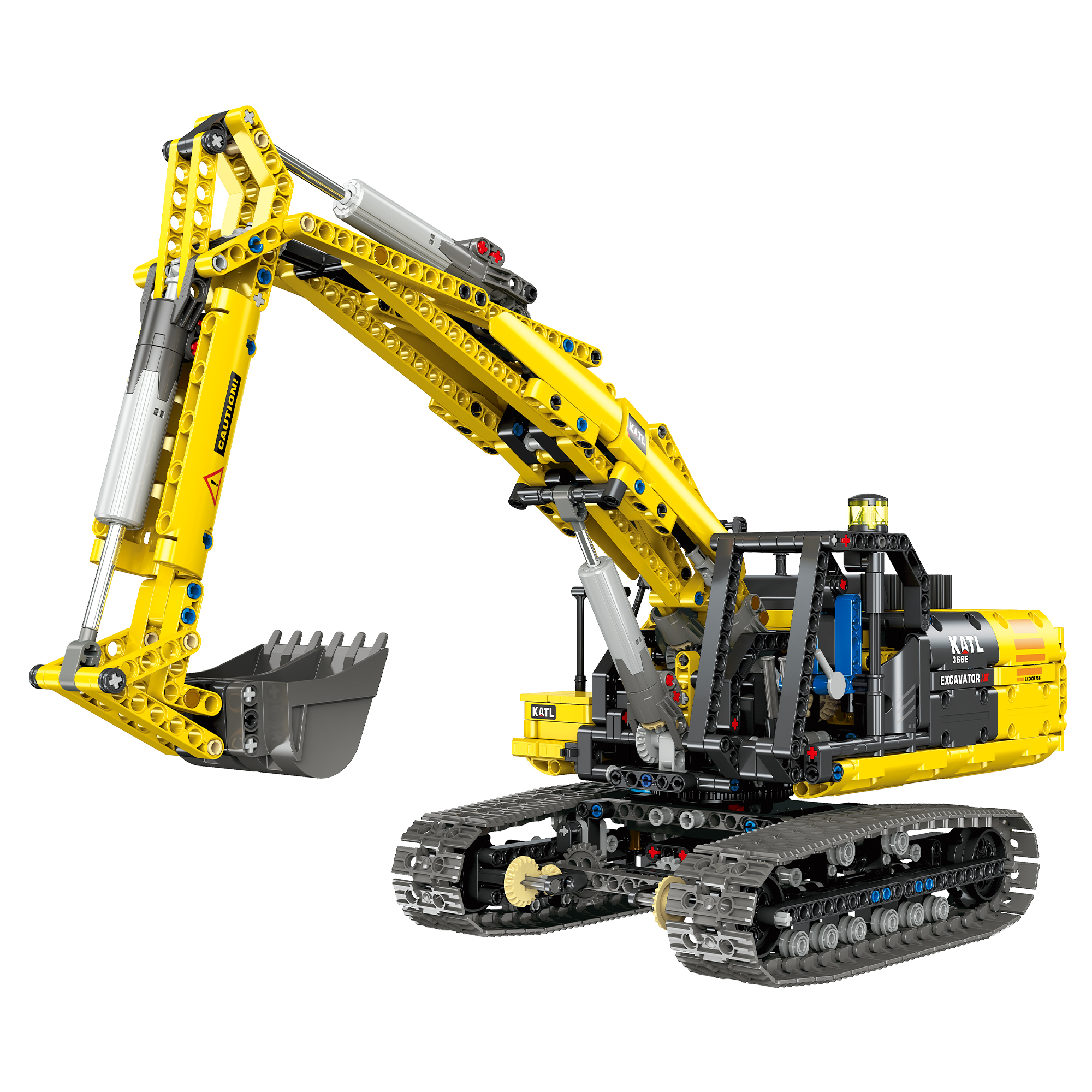Kids Toys Under $20 - 1246 PCS 1:20 Remote Control Excavator
