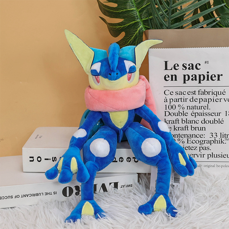 Kids Toys Cartoon Images - Greninja Plush Toy Pokemon Greninja Froakie
