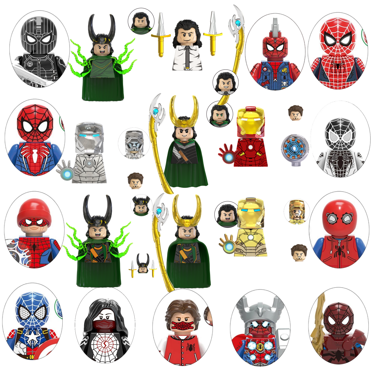 Lego Building Blocks - Blind Box Mini Building Blocks TV6206