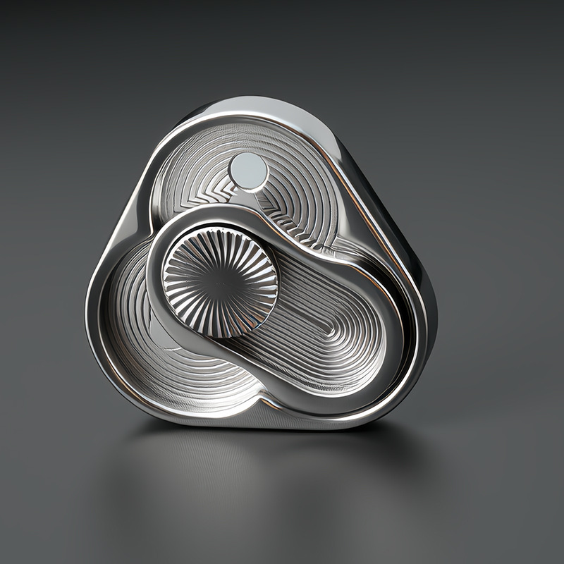 Kids Toys Unique - Triangle Spinner Flip Coin EDC Fidget