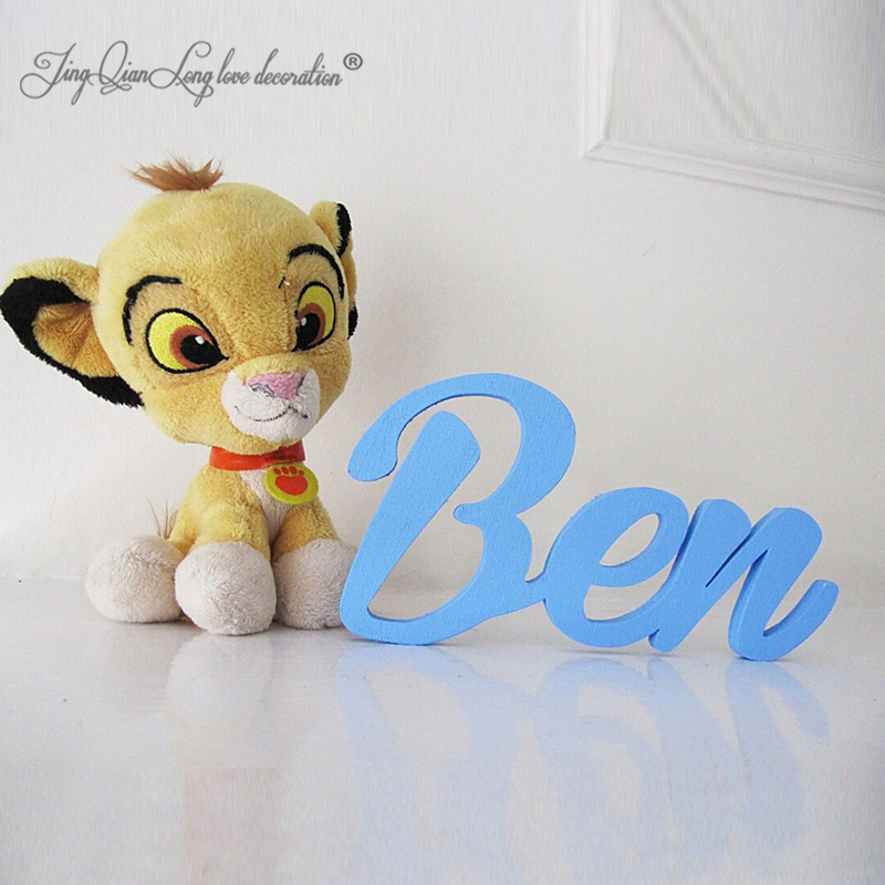 Kids Toys Names - Custom Wooden Name Sign for Kids