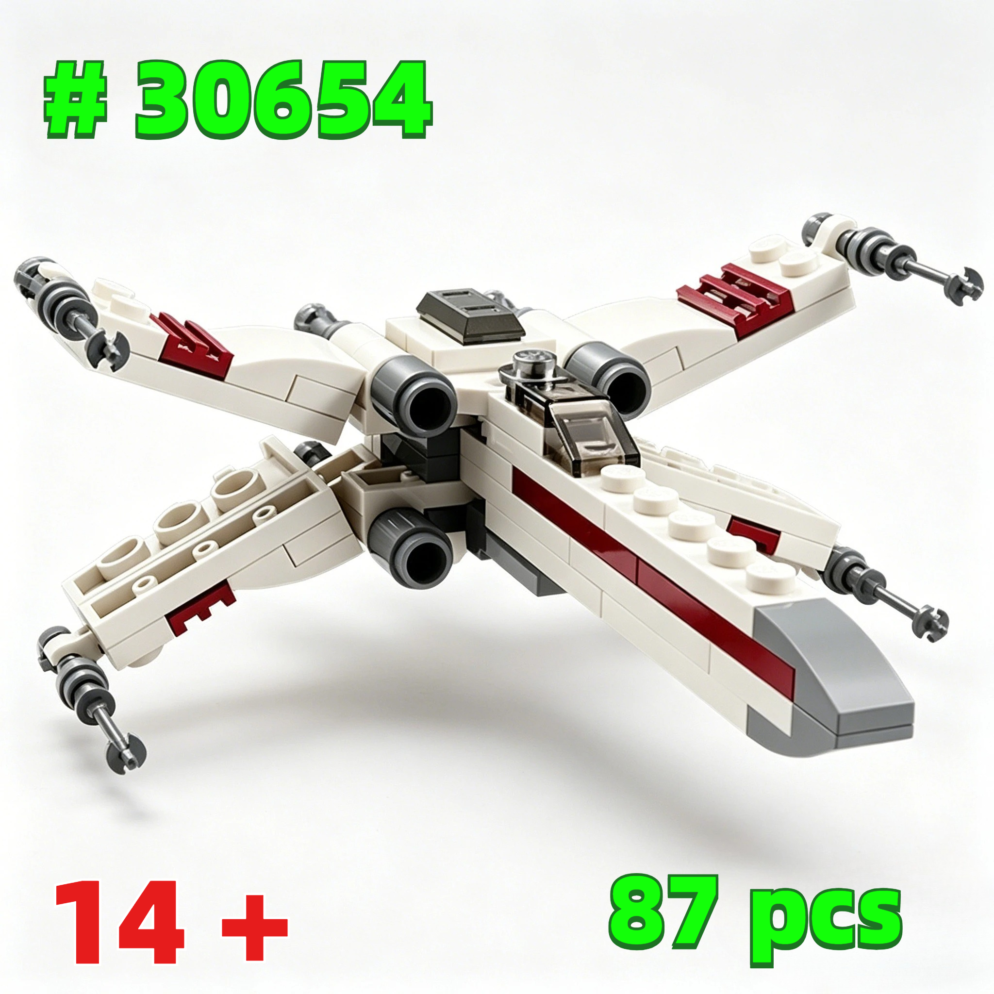 Lego Building Blocks - X-Wing Starfighter polybag 30654 Building Blocks