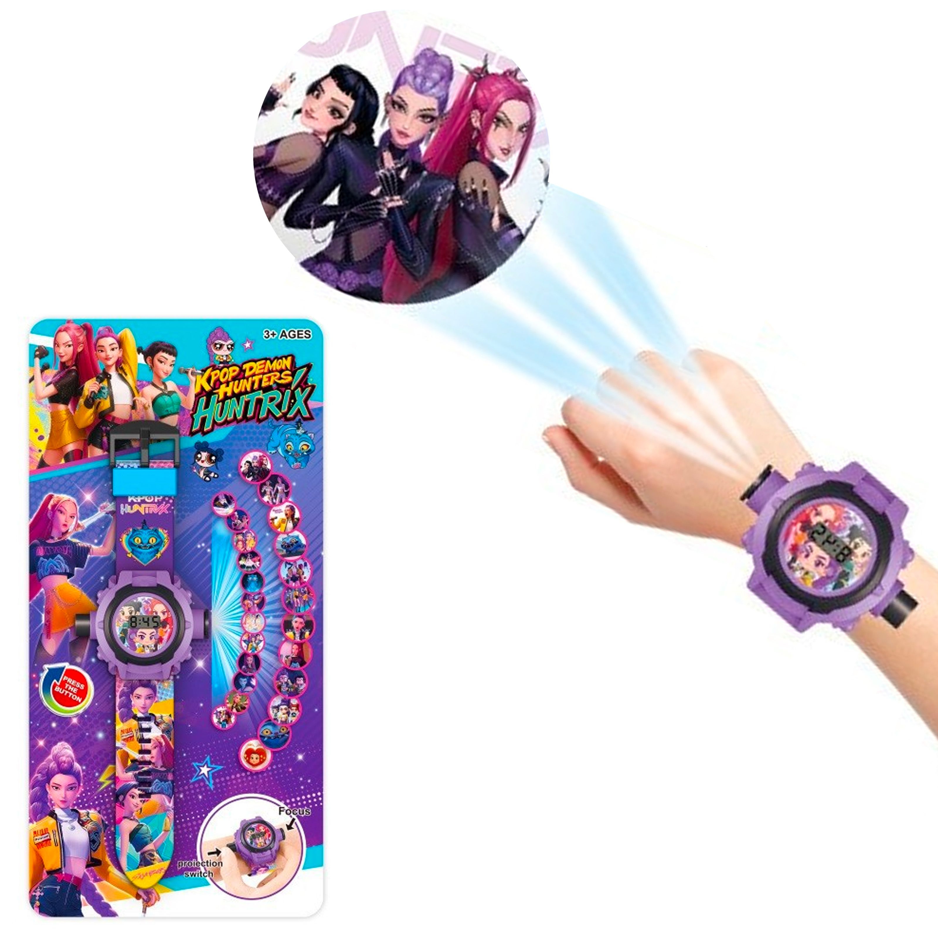 Cartoon Kids Projection Watch  - Kids Toys Cartoon Images recensione e prezzo