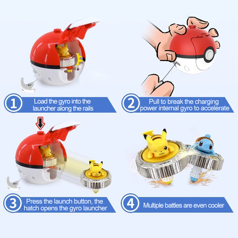 Pokemon spinning top ball toy  - Spin Top Gyro Toy recensione e prezzo