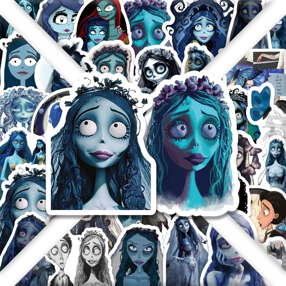 10/50PCS Corpse Bride Cartoon  - Kids Toys Cartoon Images recensione e prezzo