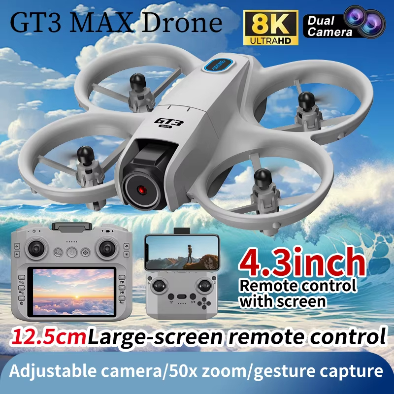 New GT3/GT3 MAX Drone 8K HD Re - Toys For Kids Video recensione e prezzo