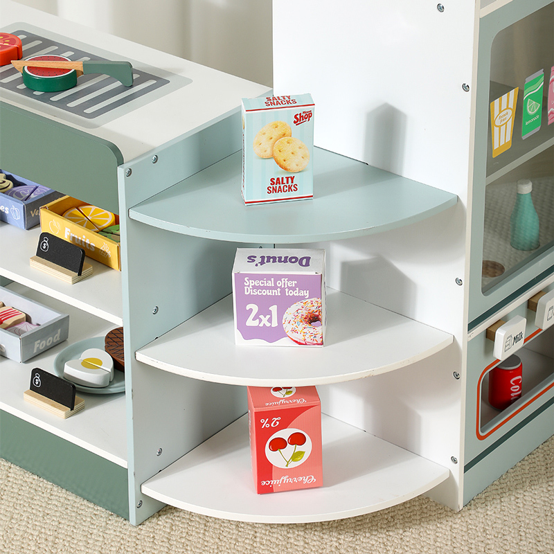 Kids Wooden Grocery Store Play - Kids Toys Stores recensione e prezzo