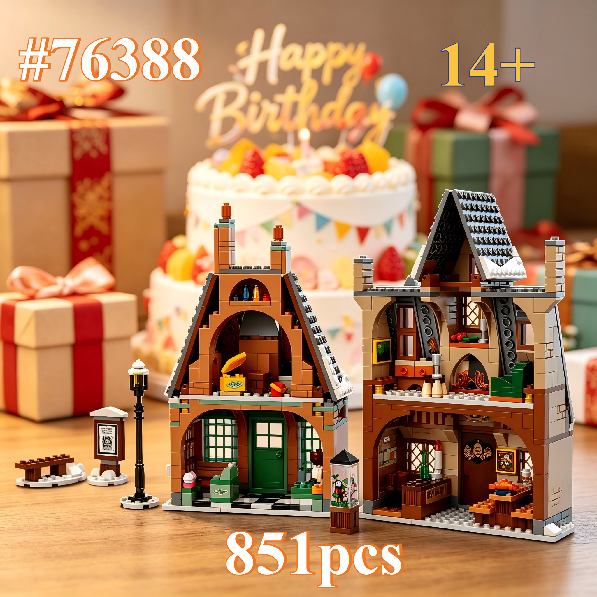Magical Magic Village Model 76 - Lego Building Blocks recensione e prezzo