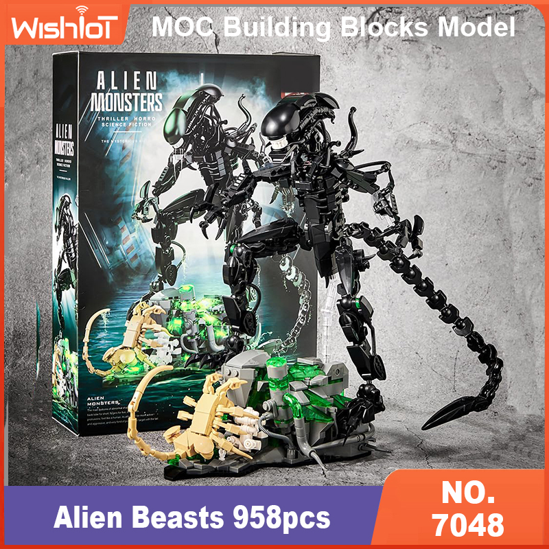 MOC 7048 Alien Monsters Buildi - Xenomorph Kids Toys recensione e prezzo
