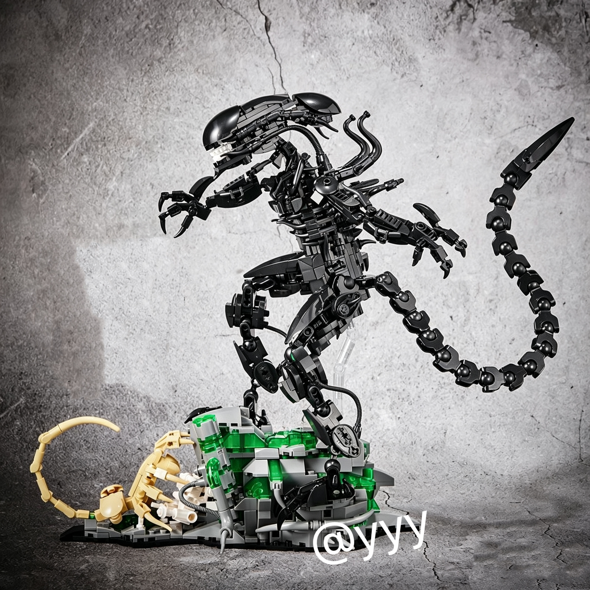 New/958PCS Black Alien Xenomor - Xenomorph Kids Toys recensione e prezzo