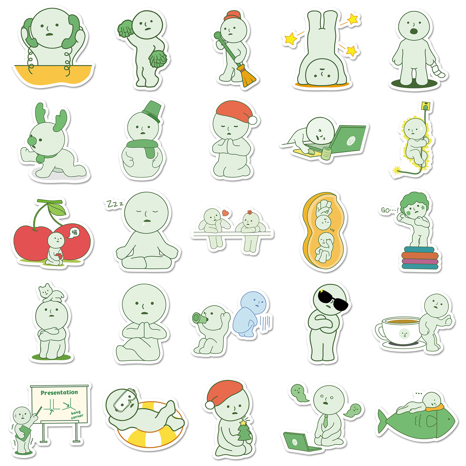 50PCS Smiski Stickers Cute Car - Kids Toys Cartoon Images recensione e prezzo