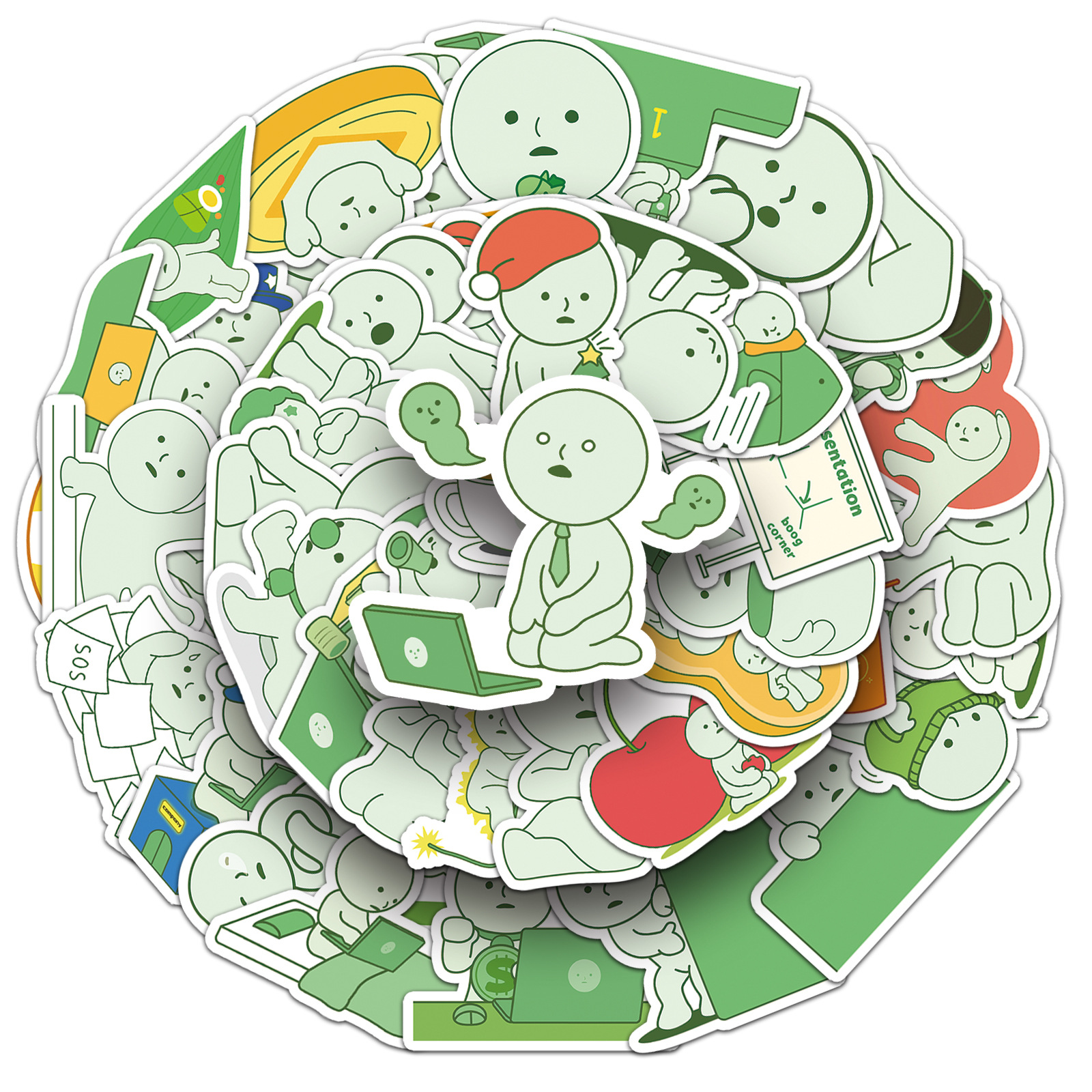 50PCS Smiski Stickers Cute Car - Kids Toys Cartoon Images recensione e prezzo
