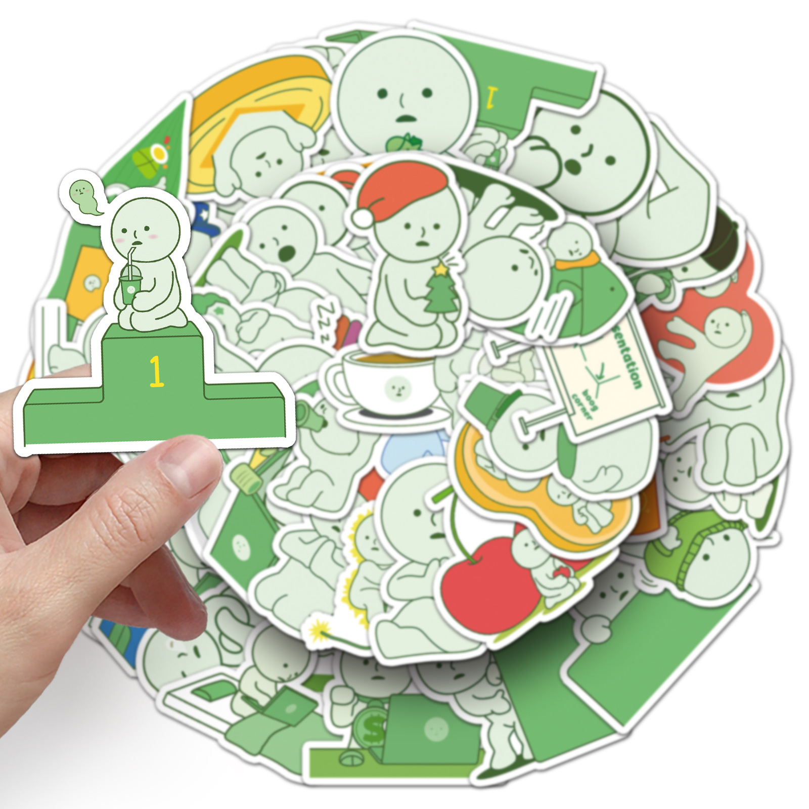 50PCS Smiski Stickers Cute Car - Kids Toys Cartoon Images recensione e prezzo