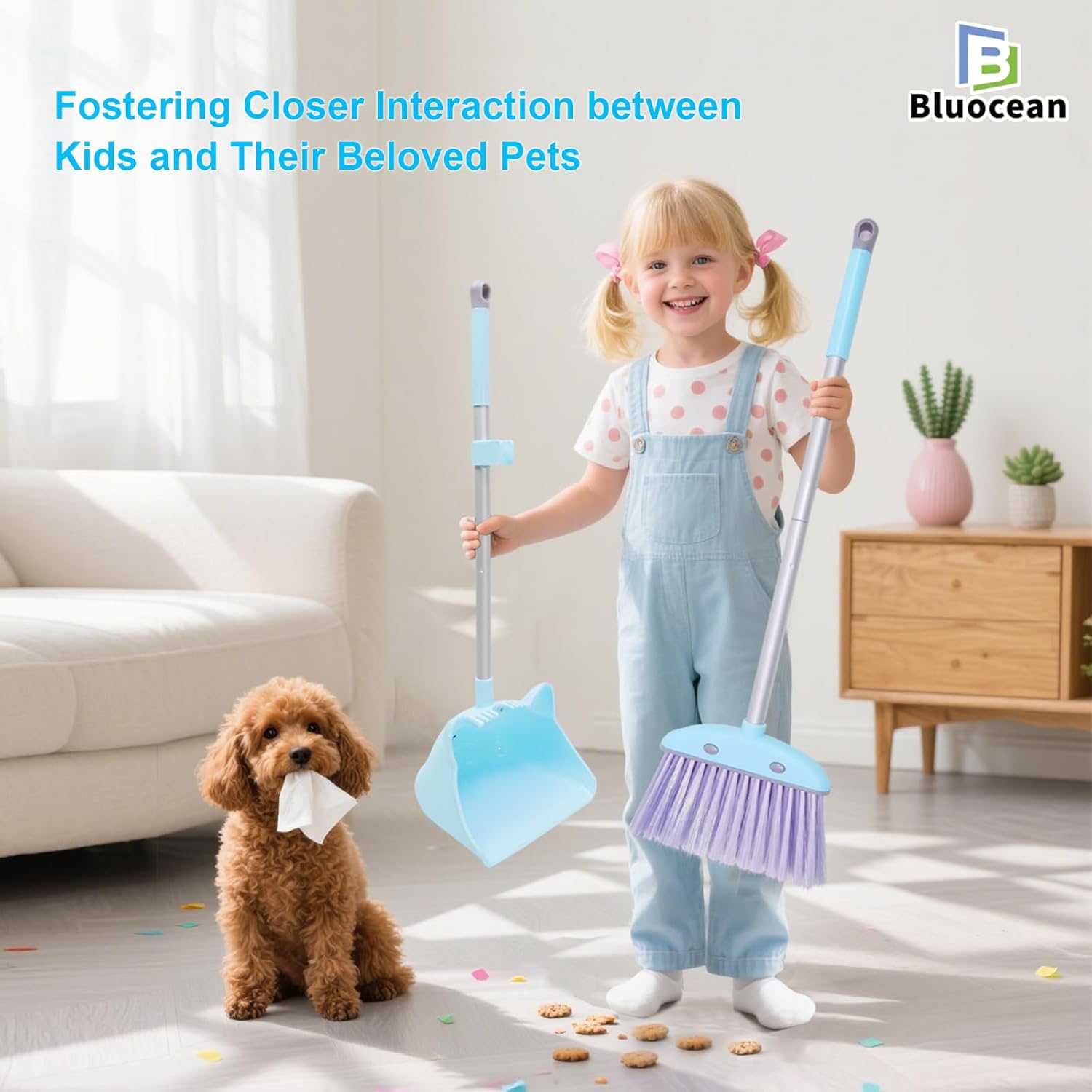 28'' Kids Mini Broom and Dustp - Kids Toys Cartoon Images recensione e prezzo