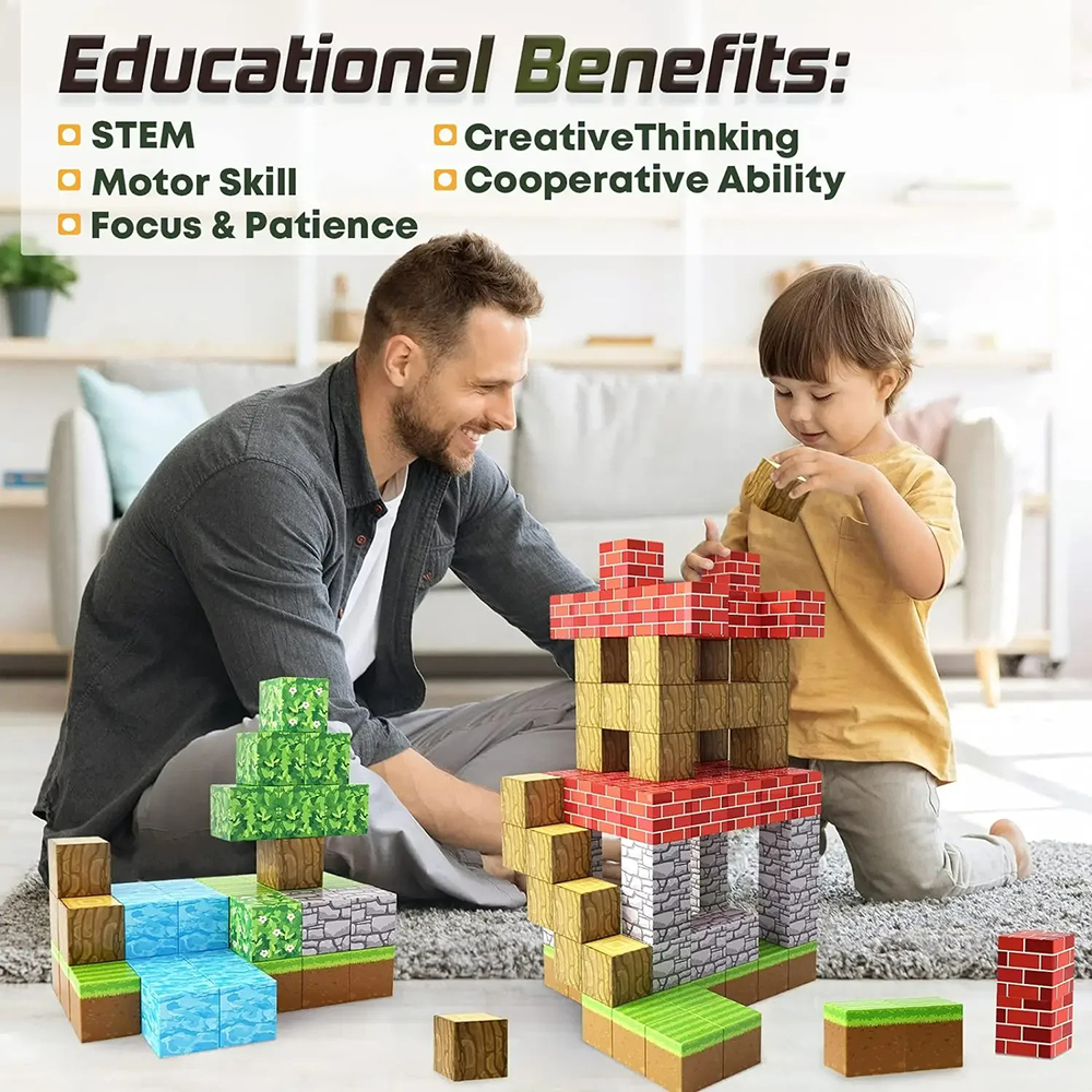 DIY Magnetic Building Blocks M - Kids Toys Stores recensione e prezzo