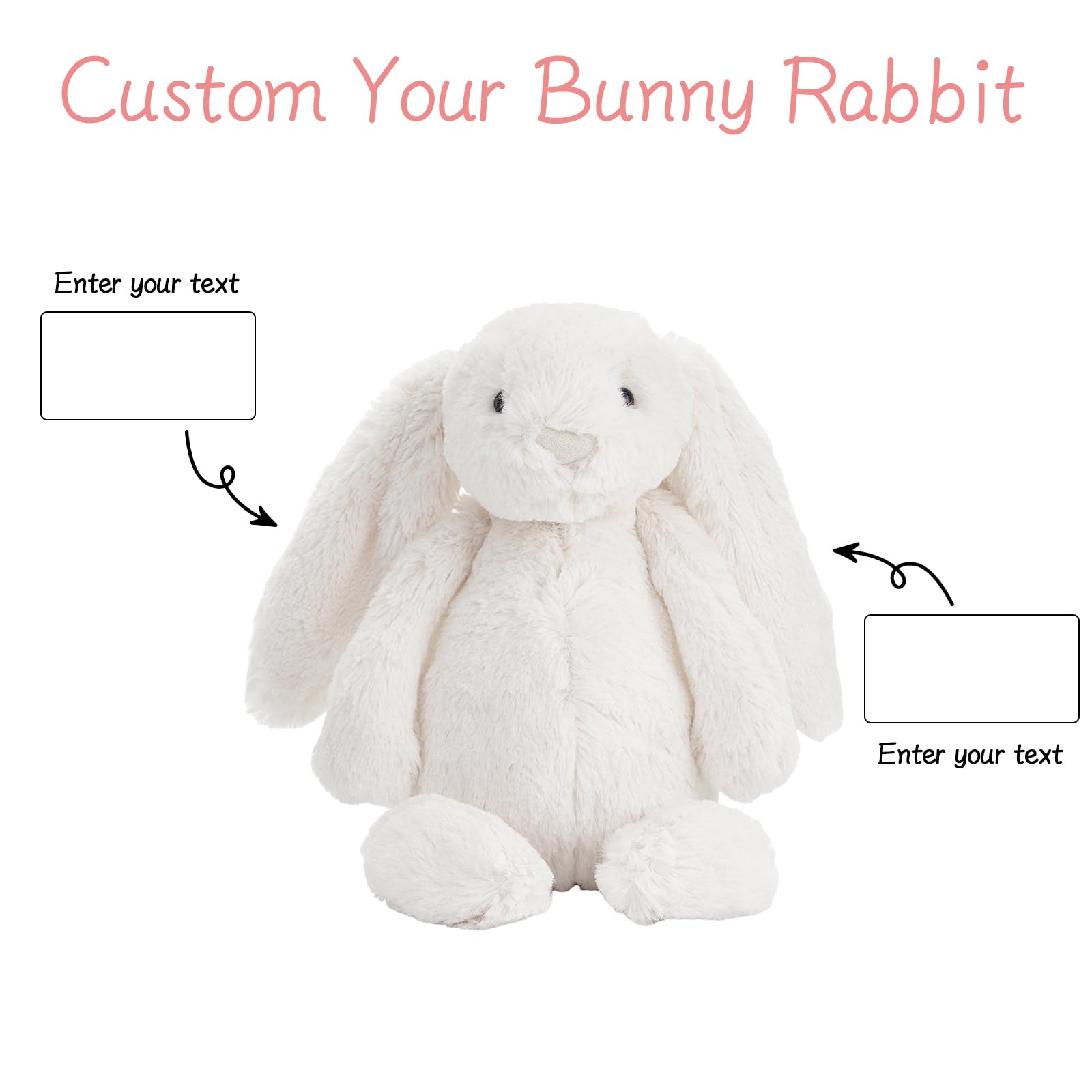 Embroidered Plush Bunny toys P - Kids Toys Names recensione e prezzo