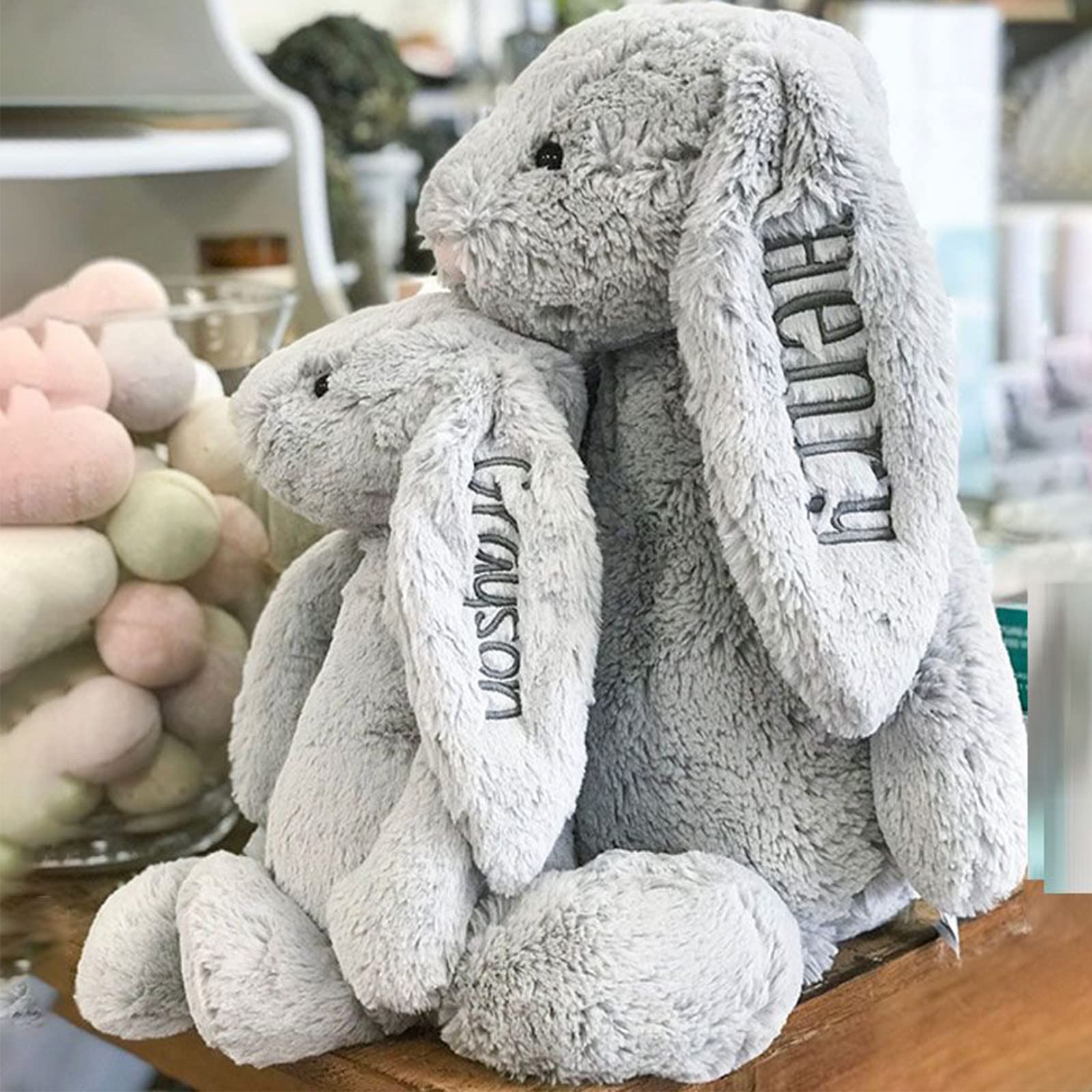 Embroidered Plush Bunny toys P - Kids Toys Names recensione e prezzo