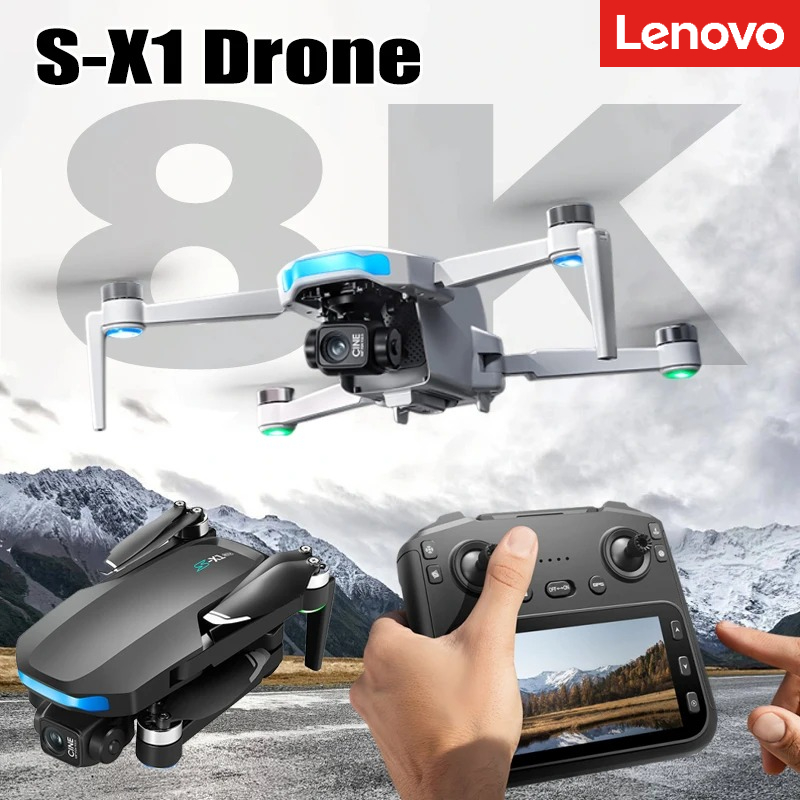 Lenovo S-X1 Drone 8K HD Profes - Toys For Kids Video recensione e prezzo