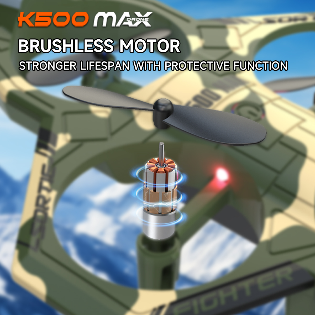 AXNEN K500 MAX RC Plane Fighte - Toys For Kids Video recensione e prezzo
