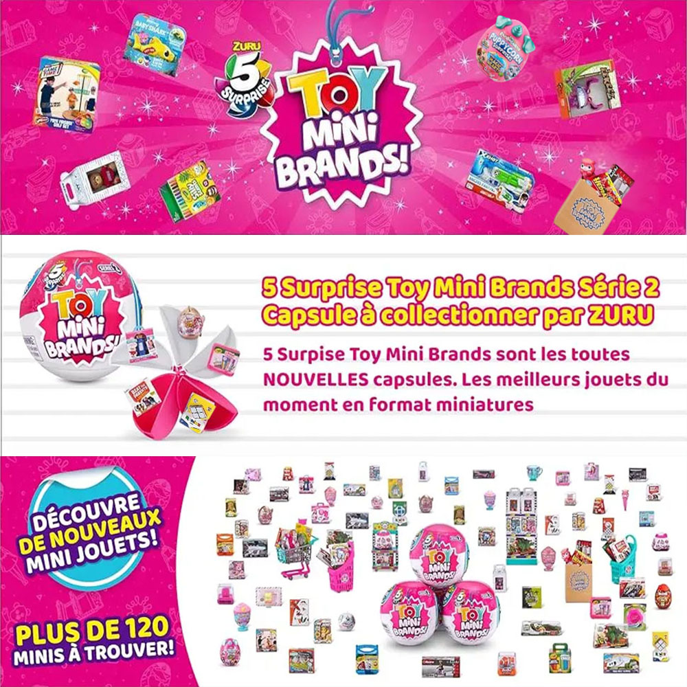 Zuru 5 Surprise Toy Mini Brand - Kids Toys Stores recensione e prezzo