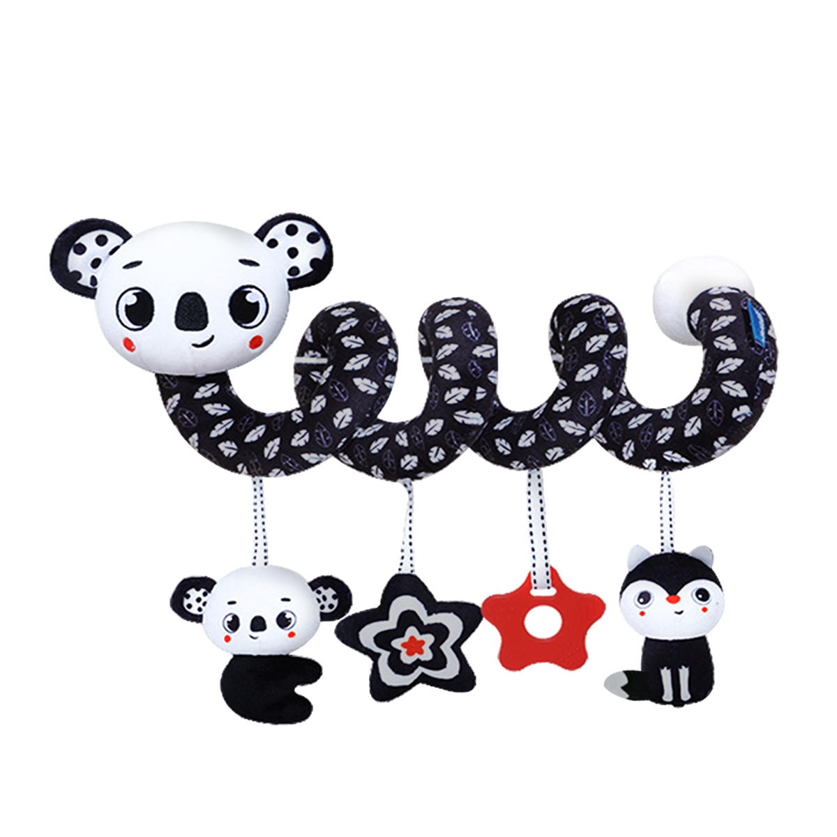 Spiral Plush Toys, Black White - Kids Toys New Born recensione e prezzo