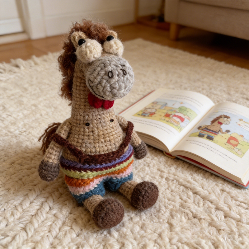 Custom Name Crochet Horse Plus - Kids Toys Names recensione e prezzo