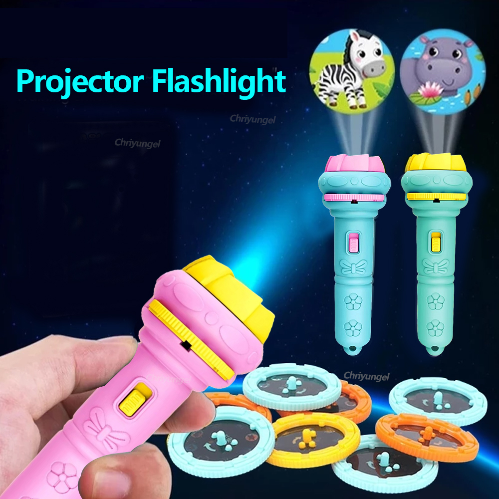 Kids Projector Flashlight with - Kids Toys Cartoon Images recensione e prezzo