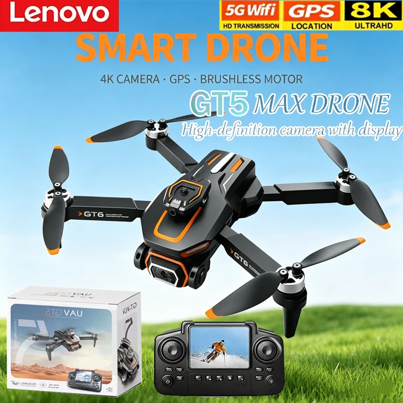 Lenovo GT5 8K Dual Lens Drone, - Toys For Kids Video recensione e prezzo