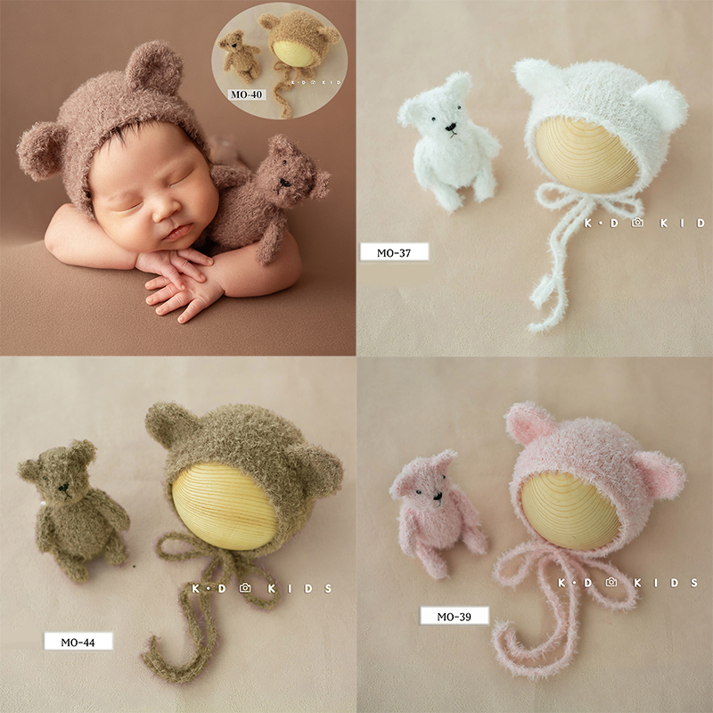 Cute Baby Bear Hat Doll Plush  - Kids Toys New Born recensione e prezzo
