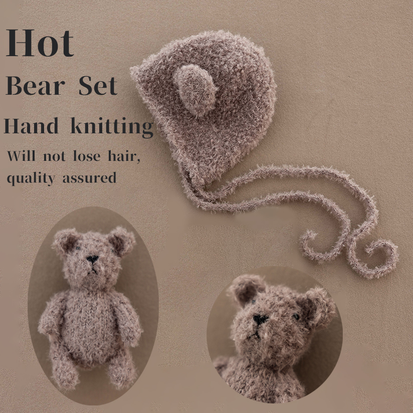 Cute Baby Bear Hat Doll Plush  - Kids Toys New Born recensione e prezzo
