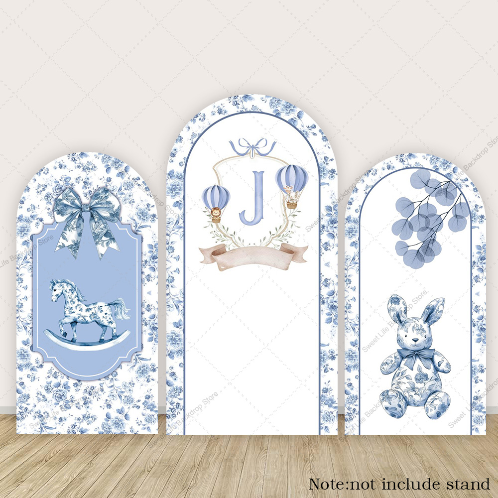 Blue Green Floral Bow Arch Bac - Kids Toys Names recensione e prezzo