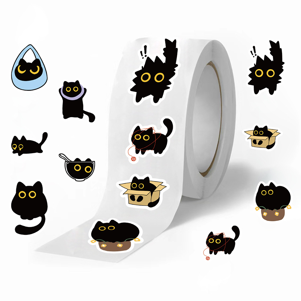 100-500Pcs Cartoon Cat Roll St - Kids Toys Names recensione e prezzo