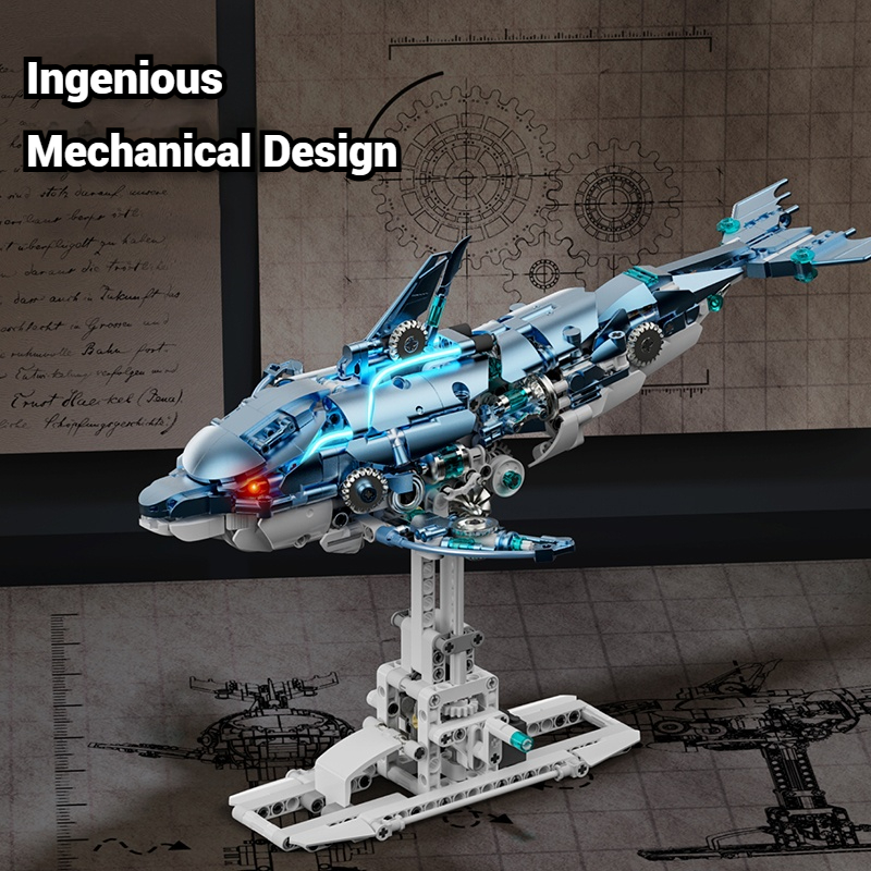 Mechanical Dolphin Building Bl - Kids Toys Unique recensione e prezzo