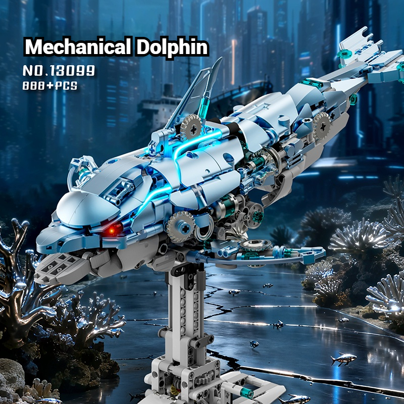 Mechanical Dolphin Building Bl - Kids Toys Unique recensione e prezzo