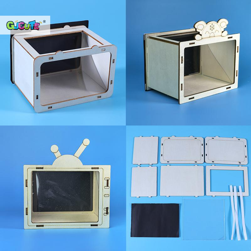 DIY Wooden Holographic Cinema  - Toys For Kids Video recensione e prezzo