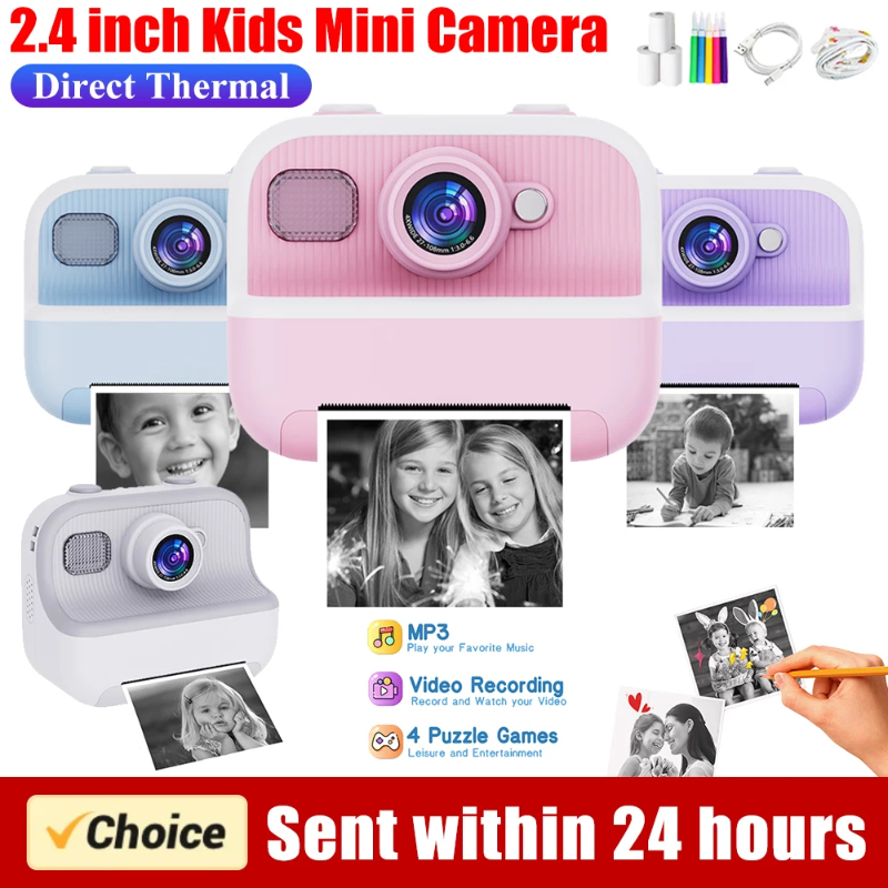 Kids Mini Instant Print Camera - Toys For Kids Video recensione e prezzo
