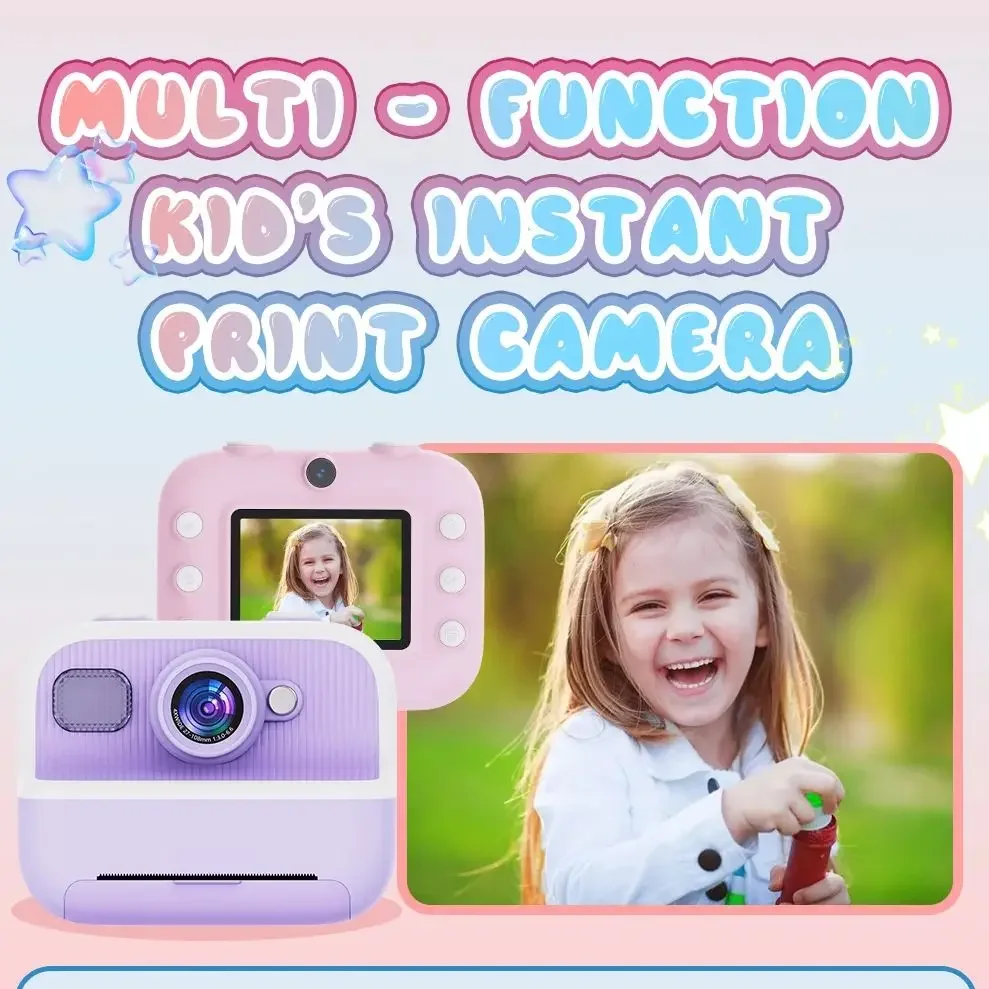 Kids Mini Instant Print Camera - Toys For Kids Video recensione e prezzo