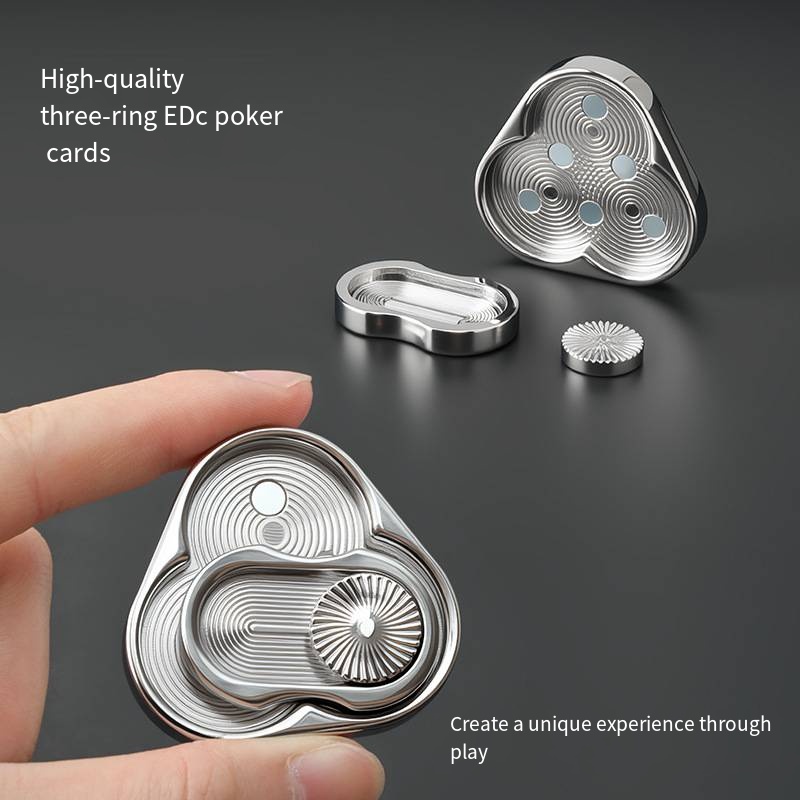 Triangle Spinner Flip Coin EDC - Kids Toys Unique recensione e prezzo