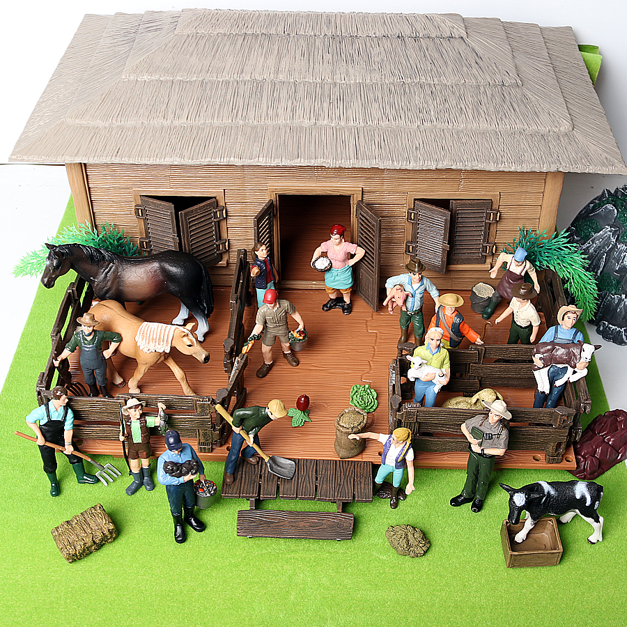 17PCS Assorted Simulation Farm - Kids Toys Under $20 recensione e prezzo