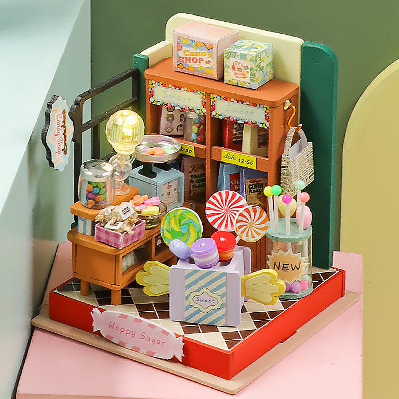 Coffee Store Wooden Mini Doll  - Kids Toys Stores recensione e prezzo