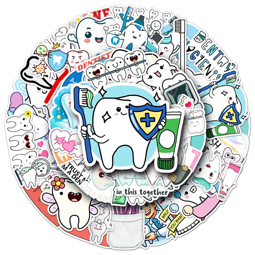 10/30/50pcs Cute Dental Tooth  - Kids Toys Stores recensione e prezzo