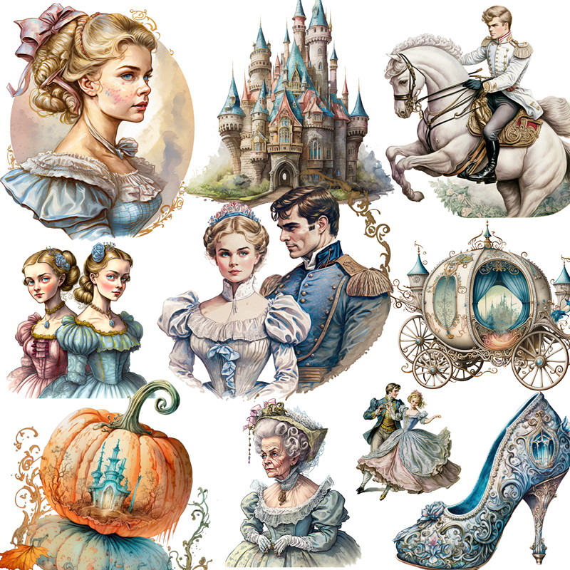 Fairy tale girl store Stickers - Kids Toys Stores recensione e prezzo