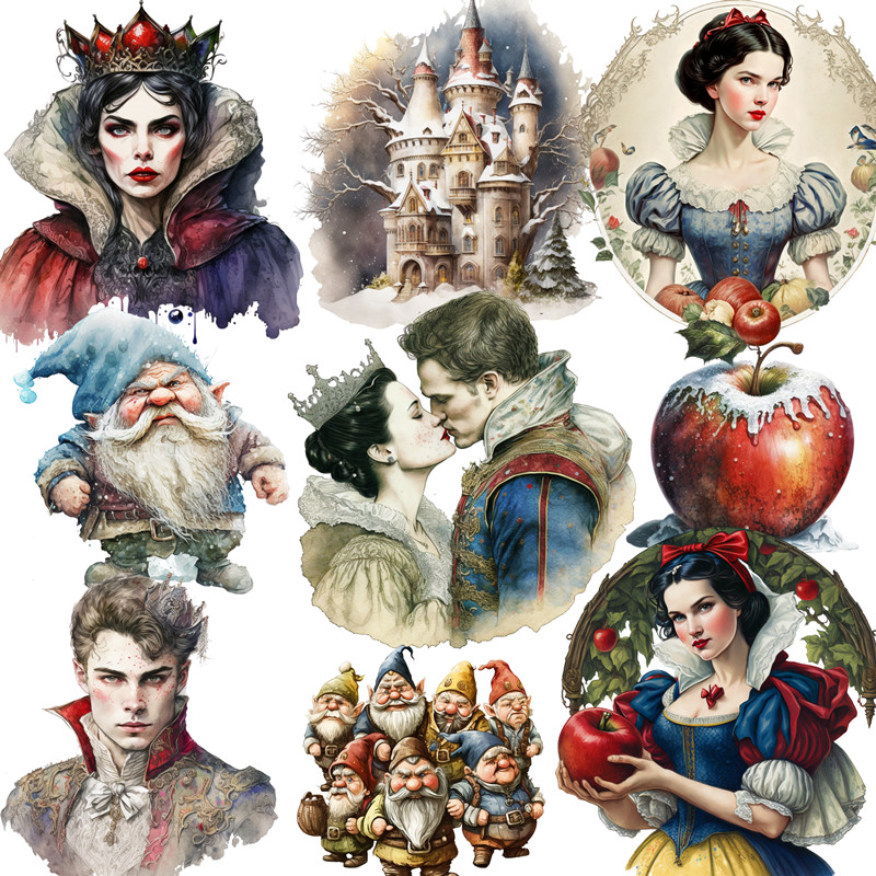 Fairy tale girl store Stickers - Kids Toys Stores recensione e prezzo