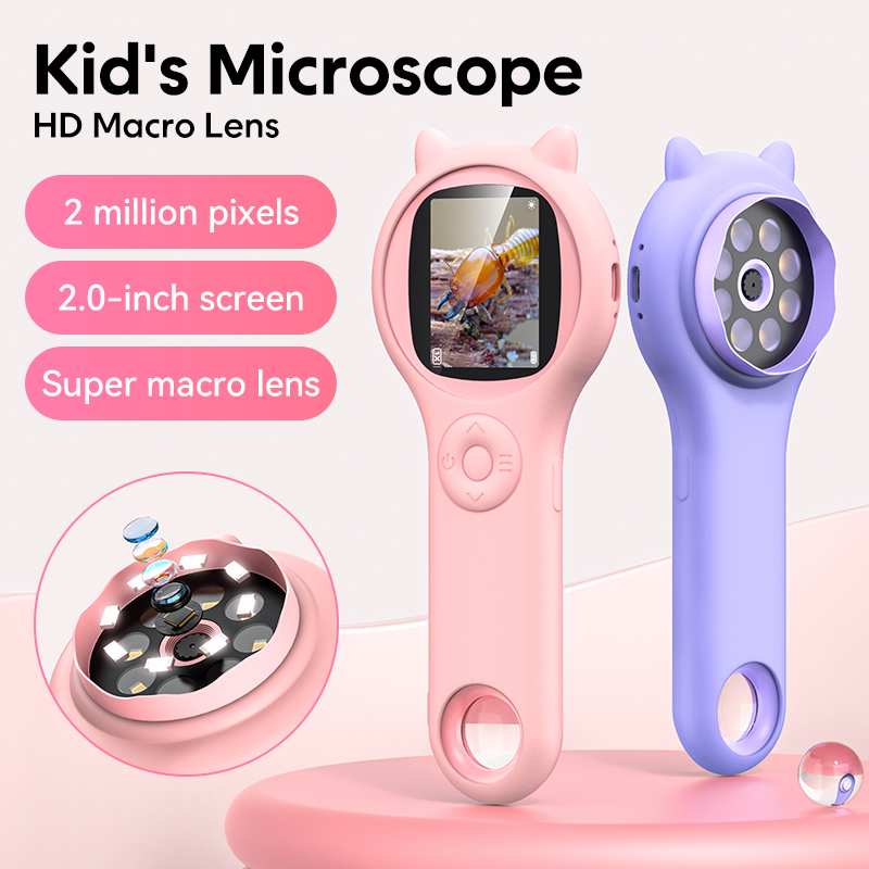 Mini Kids Optical Microscope W - Toys For Kids Video recensione e prezzo