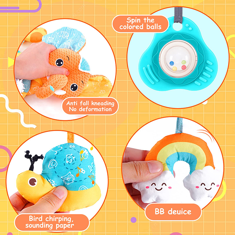 Car Seat Toys Infant Color Ele - Kids Toys New Born recensione e prezzo