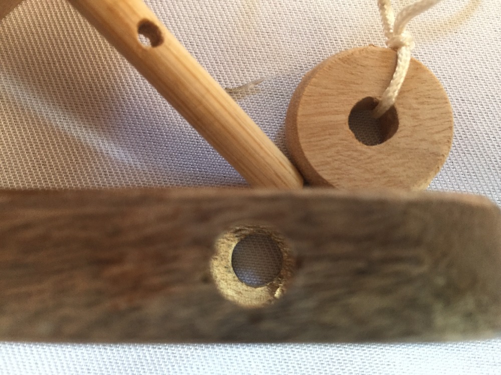 1 PCS Pull String Wood Spin To - Spin Top Gyro Toy recensione e prezzo