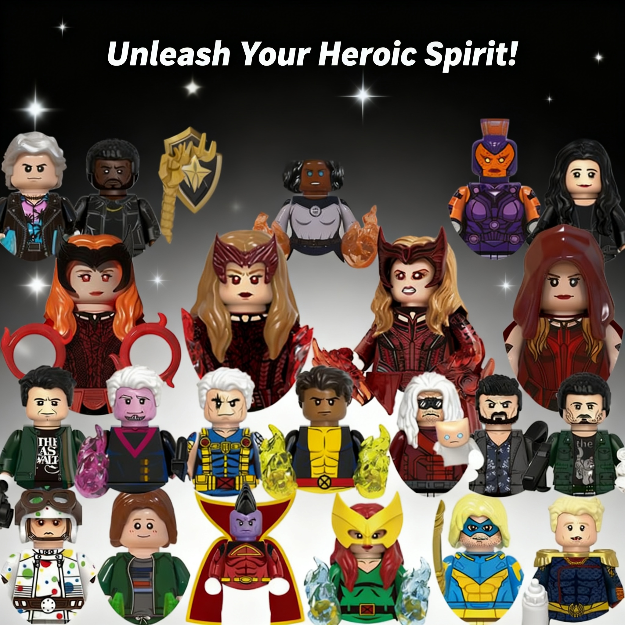 New Wanda Mini Action Figures  - Lego Building Blocks recensione e prezzo
